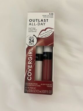 Covergirl Outlast Lipcolor Wine To Five 538